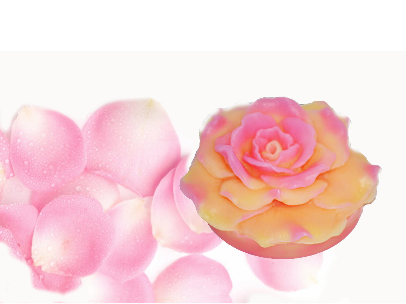 Подарочное мыло Роза розовая