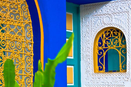 марокканский стиль, решетка, орнамент, окраска