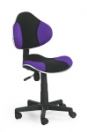 Детское кресло Kid 4) чёрный/фиолетовый